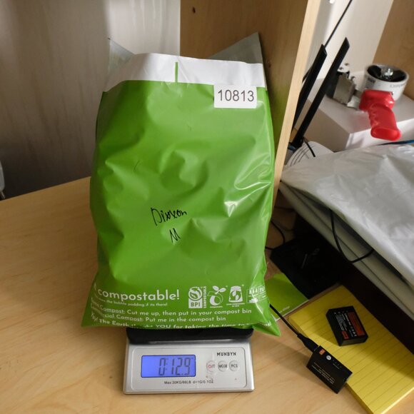 Dixxon Shirt Mens Medium Red Black Plaid Flannel Button Up So Cal D Tech - Picture 8 of 8